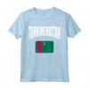 Bandiera del Turkmenistan - Maglietta con Orgoglio per Coloro che Amano il Paese - Ideale per Turkmenistan Nationals