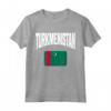 Bandiera del Turkmenistan - Maglietta con Orgoglio per Coloro che Amano il Paese - Ideale per Turkmenistan Nationals