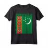 Bandiera del Turkmenistan Maglietta - Design con Bandiera per Uomini, Donne e Bambini - Acquista Online per Mostrare il Tuo Amore per il Turkmenistan