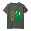 Bandiera del Turkmenistan Maglietta - Design con Bandiera per Uomini, Donne e Bambini - Acquista Online per Mostrare il Tuo Amore per il Turkmenistan