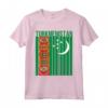 Bandiera del Turkmenistan Maglietta - Design con Bandiera per Uomini, Donne e Bambini - Acquista Online per Mostrare il Tuo Amore per il Turkmenistan