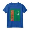 Bandiera del Turkmenistan Maglietta - Design con Bandiera per Uomini, Donne e Bambini - Acquista Online per Mostrare il Tuo Amore per il Turkmenistan