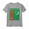 Bandiera del Turkmenistan Maglietta - Design con Bandiera per Uomini, Donne e Bambini - Acquista Online per Mostrare il Tuo Amore per il Turkmenistan