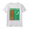 Bandiera del Turkmenistan Maglietta - Design con Bandiera per Uomini, Donne e Bambini - Acquista Online per Mostrare il Tuo Amore per il Turkmenistan