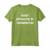 Divertente camicia Turkmenistan - Facilmente distratta dal Turkmenistan Maglietta - Regalo Unico per gli Amanti del Turkmenistan