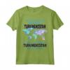 Trasferimento dal Turkmenistan - Ragazza orgogliosa dal Turkmenistan Maglietta patriottica - Regalo divertente per trasferirsi