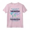 Trasferimento dal Turkmenistan - Ragazza orgogliosa dal Turkmenistan Maglietta patriottica - Regalo divertente per trasferirsi
