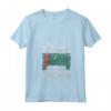 Turkmenistan Turkmenistan Bandiera Orgoglioso Turkmeno Maglietta con Collo a V - I May Not Be A Superhero But As Proud Turkmenistan I'm Pretty Close and Turkmenistan Flag - Ideale per Mostrare l'Orgoglio Turkmeno