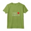 I Really Love Turkmenistan - Maglietta con Collo a V - Moda Culturale per Viaggi e Stile Casual