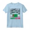 Turkmenistan Bandiera più felice - Design del Turkmenistan T-shirt per Orgoglio Turkmeno - Ideale per Chiunque con Radici Turkmene