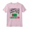 Turkmenistan Bandiera più felice - Design del Turkmenistan T-shirt per Orgoglio Turkmeno - Ideale per Chiunque con Radici Turkmene