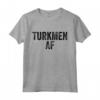 Turkmeno AF Pride - Divertente Maglietta Turkmenistan - Ideale per Mostrare l'Orgoglio per il Paese
