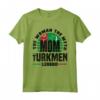 Turkmenistan Bandiera Turkmena - Maglietta Festa della Mamma per Orgoglio Turkmeno - Ideale per Origini o Radici Turkmeni