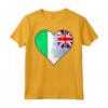 Patrimonio Irlandese e Tuvaluano del Mix - Maglietta Vintage con Bandiera Tuvaluana - Ideale Regalo di Natale per Tuvaluan Nazionalità