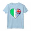 Patrimonio Irlandese e Tuvaluano del Mix - Maglietta Vintage con Bandiera Tuvaluana - Ideale Regalo di Natale per Tuvaluan Nazionalità