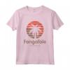 Fongafale Tuvalu Maglietta - Souvenir Tropicale di Viaggio con Grafica di Palma