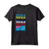 Tuvalu Mappa con Tuvaluan Bandiera Maglietta - Ideale per Chi Ama Tuvalu e le Sue Attrazioni Turistiche - Acquista Online