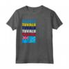 Tuvalu Mappa con Tuvaluan Bandiera Maglietta - Ideale per Chi Ama Tuvalu e le Sue Attrazioni Turistiche - Acquista Online