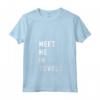 Donna Incontriamoci a Tuvalu Oceania Maglietta con Collo a V - T-shirt Vintage per Viaggiatori e Appassionati di Geografia