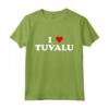 Country Heart Pride - Divertente I love Tuvalu Maglietta - Ideale per mostrare il tuo amore per Tuvalu durante le vacanze
