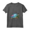 Donna Tuvalu Turtle Pride Tuvaluan Flag Roots - Maglietta Souvenir con Collo a V - Ideale per Mostrare l'Orgoglio Tuvaluano