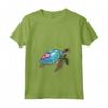 Donna Tuvalu Turtle Pride Tuvaluan Flag Roots - Maglietta Souvenir con Collo a V - Ideale per Mostrare l'Orgoglio Tuvaluano