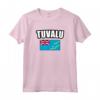 Tuvalu Maglietta - Mostra il Tuo Orgoglio per la Bandiera di Tuvalu - Acquista Online la Maglietta Patriotica