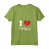 Tuvalu Country Pride Lover Love Heart - Maglietta vintage retrò con Collo a V per gli Amanti di Tuvalu - Ideale per Compleanni o Regali di Viaggio