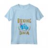 Donna Boxing is in my DNA Tuvalu Bandiera Guanti da Box - Maglietta con Collo a V per Appassionati di Boxe - Orgoglio Tuvalu