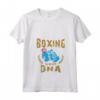 Donna Boxing is in my DNA Tuvalu Bandiera Guanti da Box - Maglietta con Collo a V per Appassionati di Boxe - Orgoglio Tuvalu