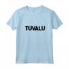 Donna Tuvalu Maglietta con Collo a V - Ideale Regalo per Donna Uomo per Compleanni, Lauree e Altro