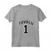 Tuvalu One Orgoglioso Tuvaluan Maglietta con Collo a V - Ideale per Uomo, Donna, Ragazzi e Ragazze che Amano Tuvalu - Acquista Online