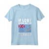 Donna Tuvalu Flag Souvenir - Maglietta con Collo a V e Scritta Divertente - Ideale per Amanti di Tuvalu