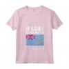 Donna Tuvalu Flag Souvenir - Maglietta con Collo a V e Scritta Divertente - Ideale per Amanti di Tuvalu