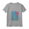 Tuvalu Bandiera Love Tuvalu Maglietta con Collo a V - Regali di Compleanno per Amici Tuvalu - Ideale per Indipendenza di Tuvalu