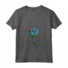 Donna Tuvalu Bandiera Rose Skeleton - Love Tuvalu Souvenir Maglietta con Collo a V - Ideale per Rappresentare le tue Radici Tuvalu