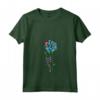 Donna Tuvalu Bandiera Rose Skeleton - Love Tuvalu Souvenir Maglietta con Collo a V - Ideale per Rappresentare le tue Radici Tuvalu