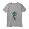 Donna Tuvalu Bandiera Rose Skeleton - Love Tuvalu Souvenir Maglietta con Collo a V - Ideale per Rappresentare le tue Radici Tuvalu