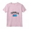 Donna Tuvalu Bandiera Orgogliosa Tuvaluan Maglietta con Collo a V - Mostra il Tuo Amore per Tuvalu con Stile