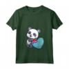 Donna Tuvalu Bandiera Cuore Panda - Tuvalu Regali Love Souvenir Maglietta con Collo a V - Ideale per mostrare il tuo amore per Tuvalu