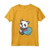 Donna Tuvalu Bandiera Cuore Panda - Tuvalu Regali Love Souvenir Maglietta con Collo a V - Ideale per mostrare il tuo amore per Tuvalu