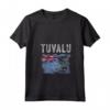 Donna Bandiera Tuvalu Distressed - Uomo Donna Bambini - Maglietta Tuvalu Vintage - Regalo Patriotico Compleanno Natale