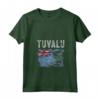 Donna Bandiera Tuvalu Distressed - Uomo Donna Bambini - Maglietta Tuvalu Vintage - Regalo Patriotico Compleanno Natale
