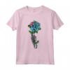 Tuvalu Bandiera Rose Skeleton - Love Tuvalu Souvenir Maglietta - Ideale per Amanti della Cultura Tuvalu o come Regalo