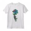 Tuvalu Bandiera Rose Skeleton - Love Tuvalu Souvenir Maglietta - Ideale per Amanti della Cultura Tuvalu o come Regalo