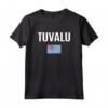 Tuvalu - T-shirt con Bandiera Tuvaluan - Ideale come Regalo di Compleanno o Natale per Appassionati di Viaggi
