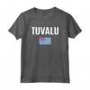 Tuvalu - T-shirt con Bandiera Tuvaluan - Ideale come Regalo di Compleanno o Natale per Appassionati di Viaggi