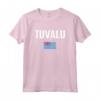 Tuvalu - T-shirt con Bandiera Tuvaluan - Ideale come Regalo di Compleanno o Natale per Appassionati di Viaggi