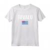 Tuvalu - T-shirt con Bandiera Tuvaluan - Ideale come Regalo di Compleanno o Natale per Appassionati di Viaggi