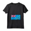 Donna Bandiera di Tuvalu - Maglietta con Collo a V per Gente Tuvaluana - Ideale come Regalo per le Isole Ellice